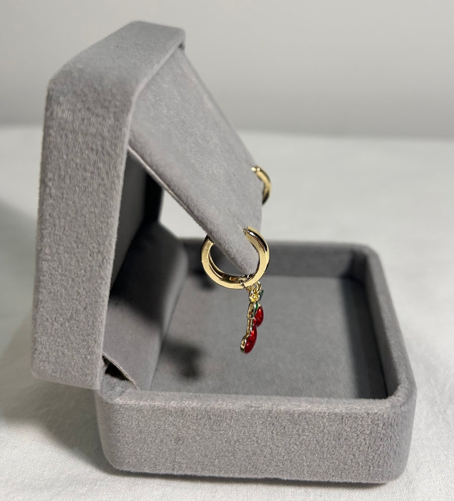 Aretes Cereza