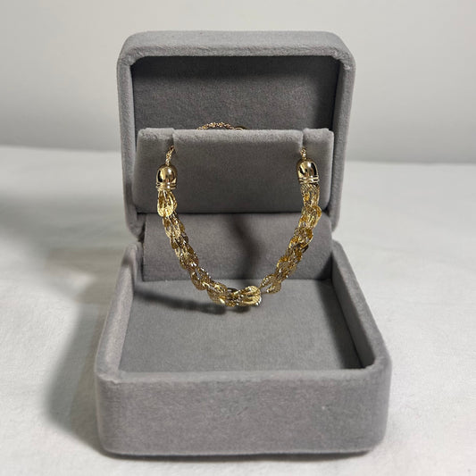 Pulsera Ajustable Dorada